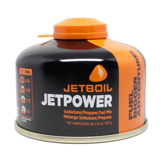 Cartouche de Gaz JETPOWER 100g Jetboil