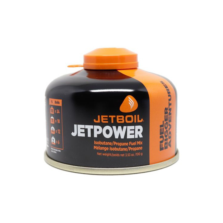 Cartouche de Gaz JETPOWER 100g Jetboil