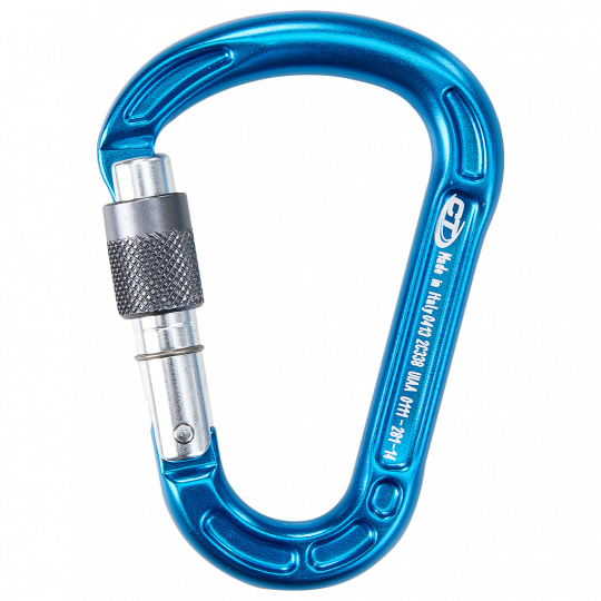 Mousqueton HMS Concept SG bleu Climbing Technology