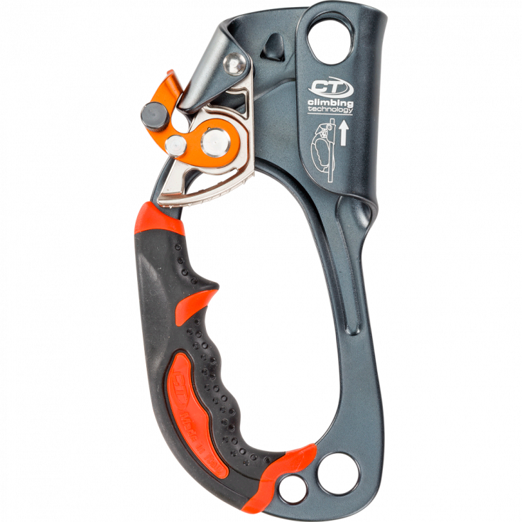 Poignée ascension QUICK-UP+ gauche-grise Climbing Technology