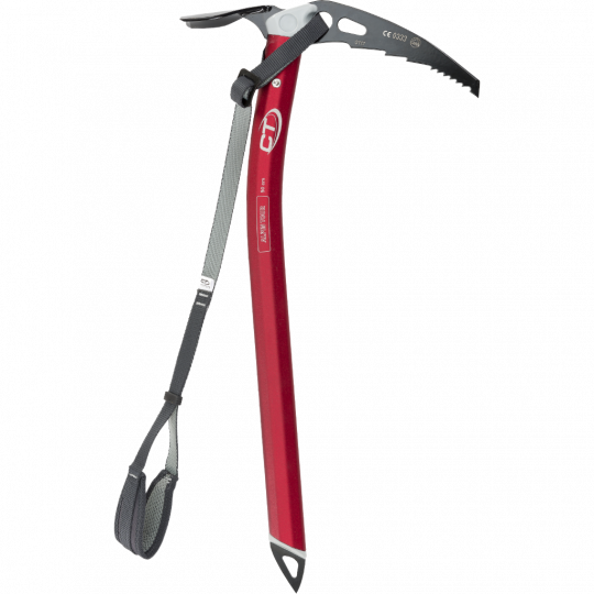 Piolet avec dragonne ALPIN TOUR rouge Climbing Technology