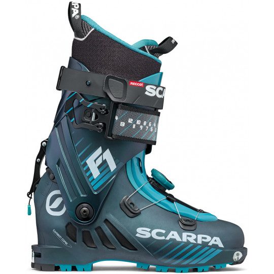 Chaussure ski de rando Scarpa F1 bleu-ottanio 2023