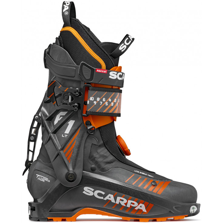 Chaussure ski de rando Scarpa F1 LT noir-orange