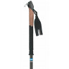 Bâtons monobrin SKIMO CARBON noir-bleu MASTERS (la paire)
