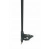 Bâtons monobrin SKIMO ALU noir-vert MASTERS (la paire)