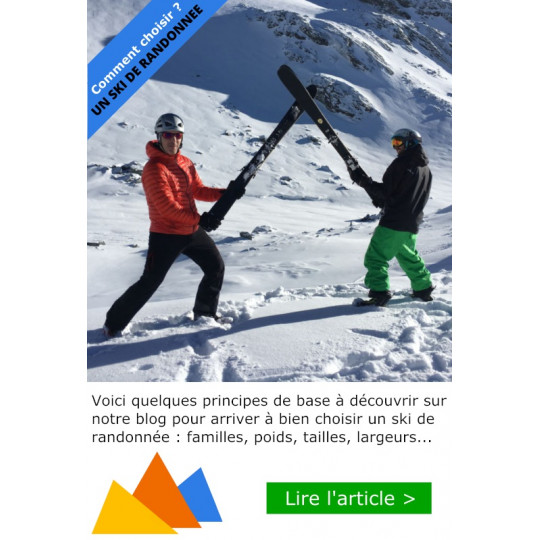 Comment choisir un ski de randonnée ?