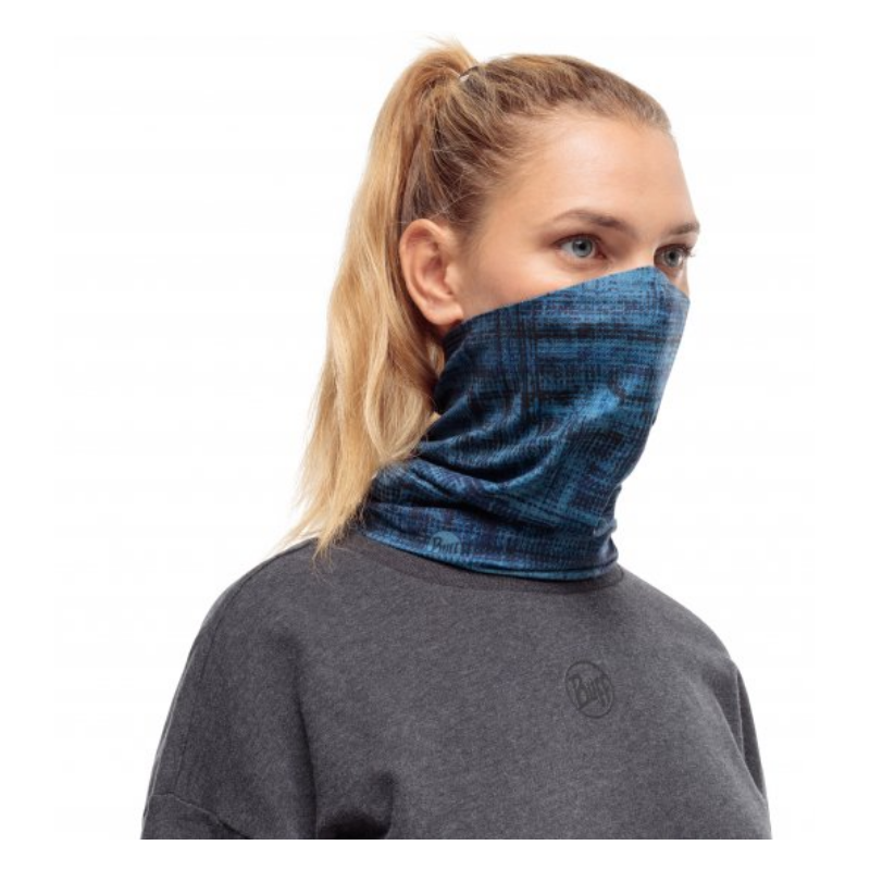 Tour de cou masque avec filtre COVID 19 sture denim Buff Tour de cou masque avec filtre COVID 19 sture denim Buff