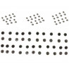 Rivets pour peaux de phoque ski de rando (1 mâle + 1 femelle)