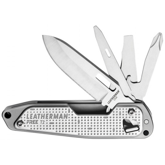 Couteau de poche multi-fonctions FREE T2 Leatherman