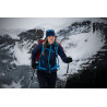 Veste Softshell femme chaude Polartec BORA LADY 1.0 indigo-menthe Directalpine