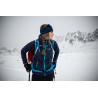 Veste Softshell femme chaude Polartec BORA LADY 1.0 indigo-menthe Directalpine