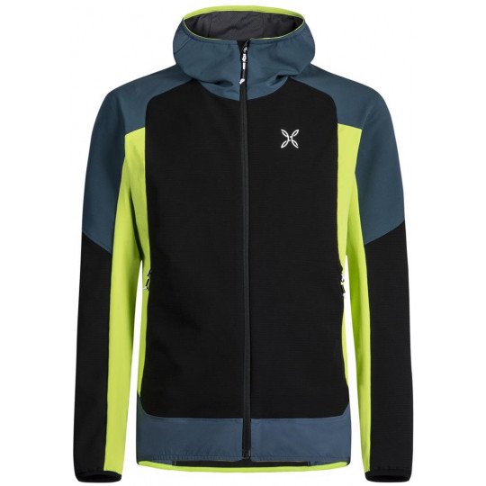 Veste Softshell PREMIUM WIND HOODY JACKET 8647 lime-green Montura