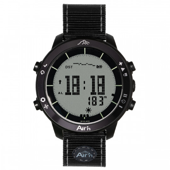 Montre altimètre THEIA WHITE ECLIPSE positif bracelet nylon Air'N Outdoor