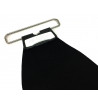 Set de Peaux Mixtes T-BAR 85 noires 185cm x 120mm à tailler Kohla