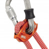 Longe réglable escalade DUAL CONNECT ADJUST rouge Petzl 2021