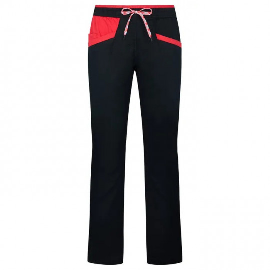 Pantalon femme coton bio TEMPLE PANT W noir La Sportiva
