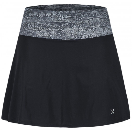 Jupe avec short intégré SENSI SMART SKIRT WOMAN 90A13-noire Montura