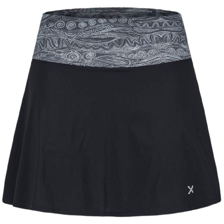 Jupe avec short int?�gr?� SENSI SMART SKIRT WOMAN 90A13-noire Montura - Montania Sport