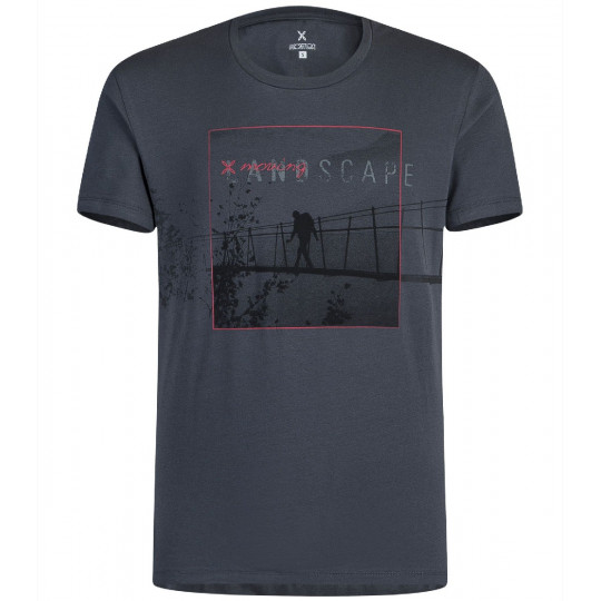 Tee-shirt homme MOVING LANDSCAPE T-SHIRT gunmetal Montura