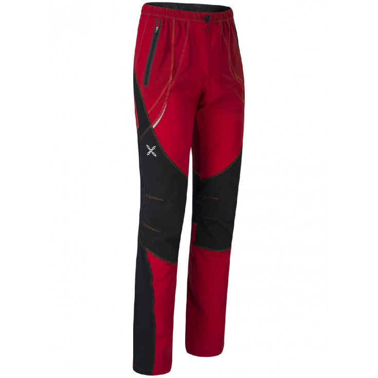 pantalon randonnée rouge