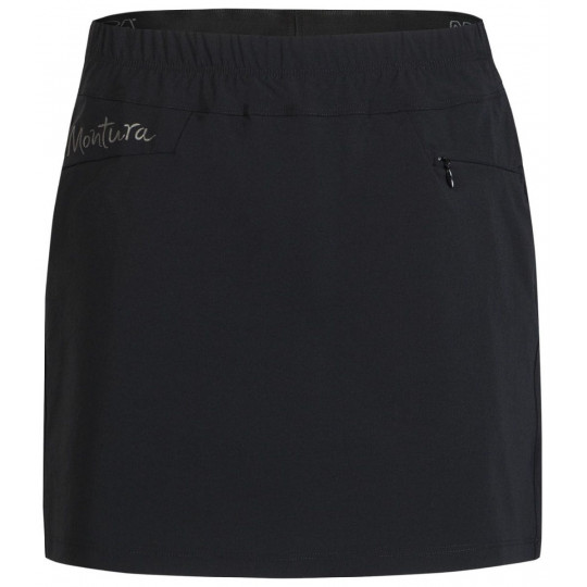Jupe avec short intégré STRETCH SPORTY SKIRT WOMAN noir Montura