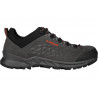 Chaussure basse cuir EXPLORER LOW anthracite-flame Lowa