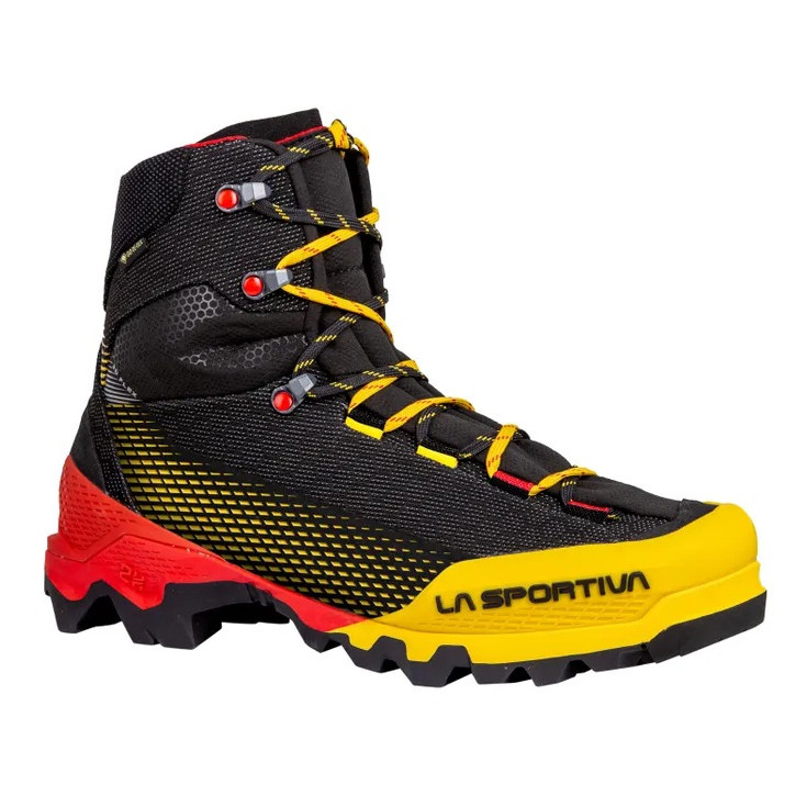 Chaussure cramponnable AEQUILIBRIUM ST GTX black-yellow La Sportiva