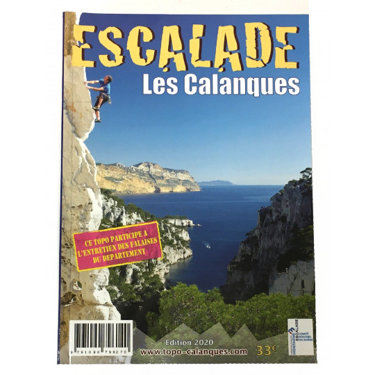 Livre Topo Escalade Les Calanques - FFME - 2020