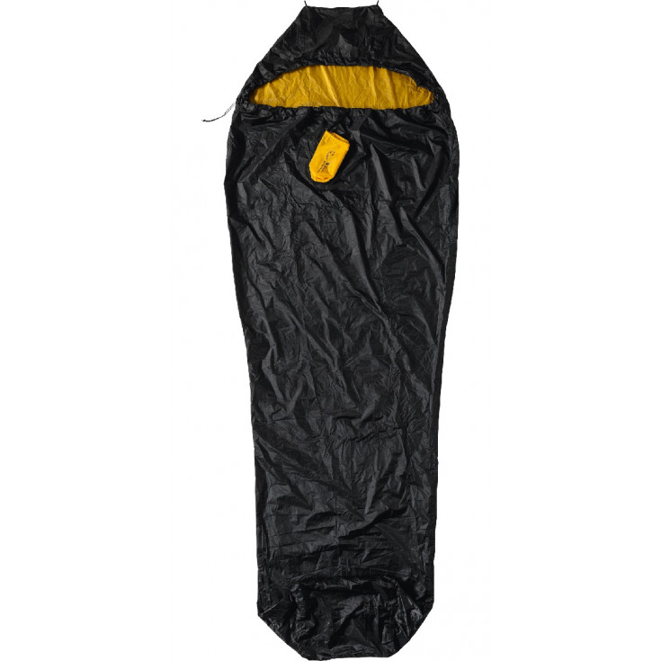 Drap de sac VAPOR BARRIER LINER 100% nylon LONG Mummyliner beluga-black COCOON