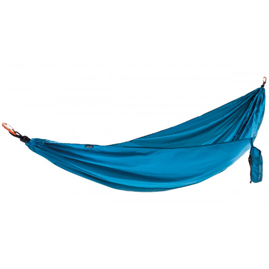 Hamac 1 place TRAVEL HAMMOCK SINGLE island-green avec mousquetons COCOON