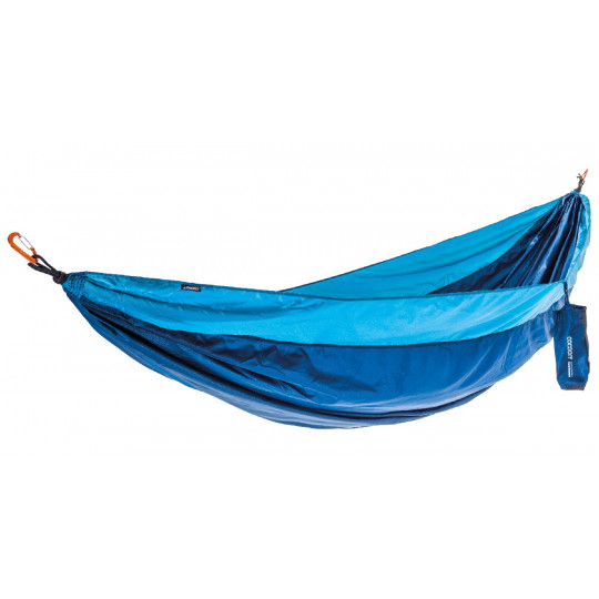 Hamac 2 places TRAVEL HAMMOCK DOUBLE blue-moon avec mousquetons COCOON
