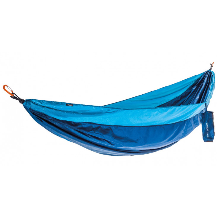 Hamac 2 places TRAVEL HAMMOCK DOUBLE blue-moon avec mousquetons COCOON