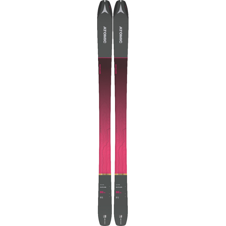 Ski de rando femme BACKLAND 86 SL pink Atomic 2022