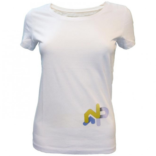Tee-shirt fibre de bois femme 140 CHARVET NP blanc Natural Peak