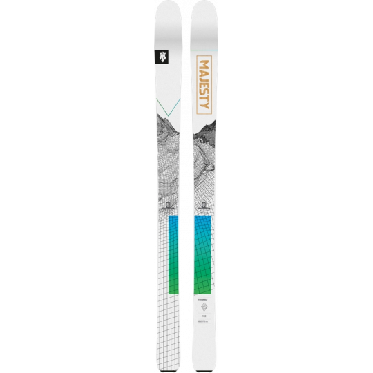 Ski de rando SUPERWOLF 91 blanc MAJESTY 2022