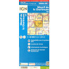 Carte TOP 25 IGN 3334 OT CHARTREUSE SUD 2021