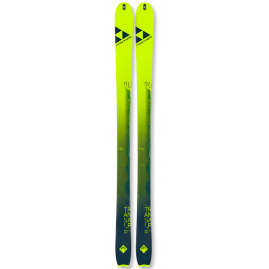 Ski de rando TRANSALP 90 CARBON jaune-vert Fischer 2022
