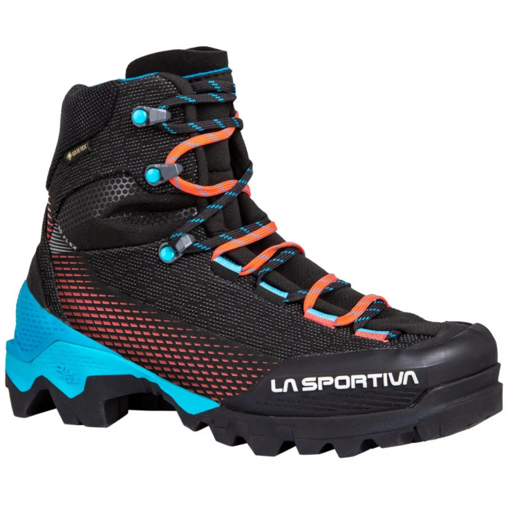 Chaussure cramponnable AEQUILIBRIUM ST WOMAN GTX black-hibiscus La Sportiva