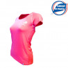 Tee-shirt fibre de bois femme 190 ECRINS rose-foncé FRANCE Natural Peak