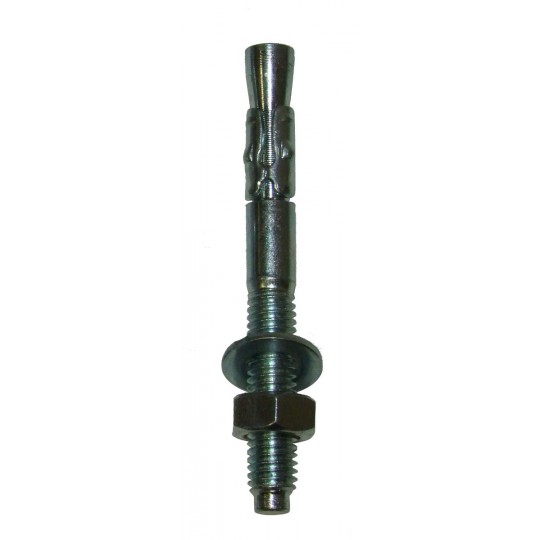 Goujon M8 x 75mm Acier Zingué Fixe