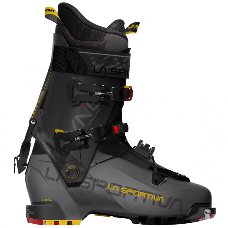 Chaussure ski de rando VANGUARD carbon-yellow La Sportiva 2022 - Montania  Sport