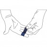 Strap escalade CLIMBING TAPE 3,8cm x 10m bleu CAMP