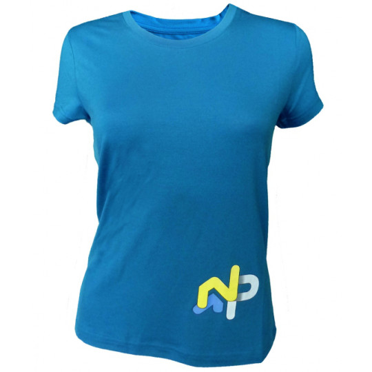 Tee-shirt fibre de bois femme 190 LE MOLE F bleu Natural Peak