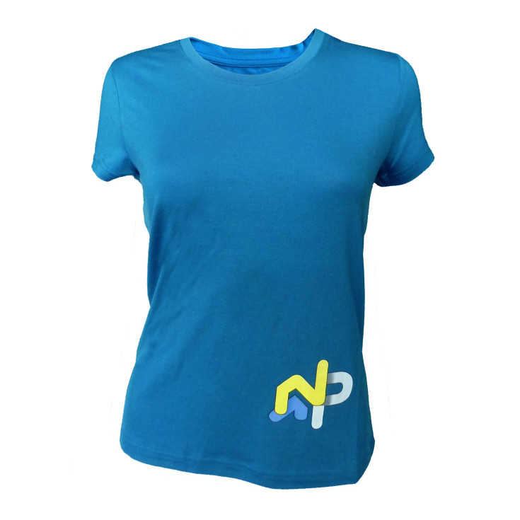 Tee-shirt fibre de bois femme 190 LE MOLE F bleu Natural Peak