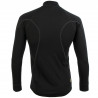 Tee-shirt homme laine Mérinos MERINO ACTIVE LS 1/4 ZIP noir SENSOR
