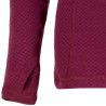 Tee-shirt femme laine Mérinos W'S DOUBLE FACE HOODED lilla SENSOR
