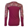 Tee-shirt femme laine Mérinos W'S MERINO IMPRESS LS feather SENSOR