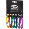 Lot de 6 mousquetons BERRY W 6 PACK de Climbing Technology