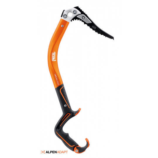 Piolet dry-tooling Petzl ERGONOMIC orange