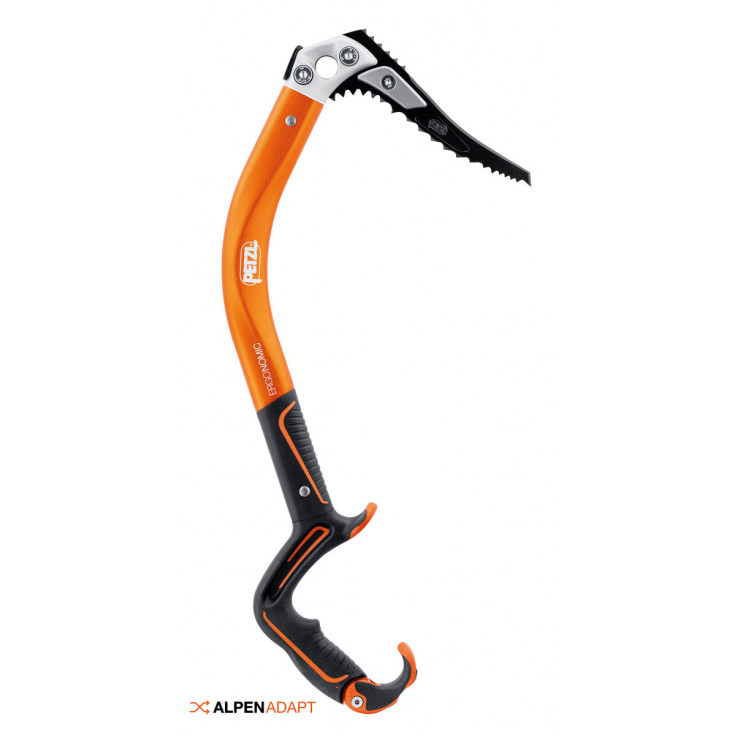 Piolet dry-tooling Petzl ERGONOMIC orange